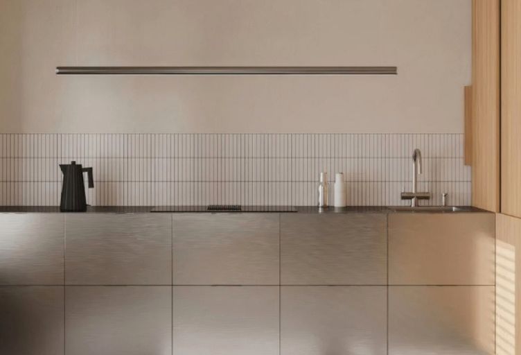 keukenfronten voor IKEA keuken Metallic by BABOON AMSTERDAM